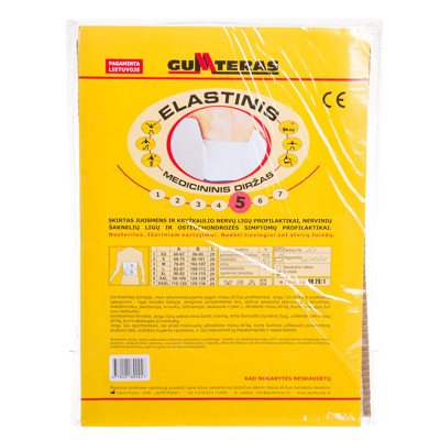 Elastinis medicininis diržas Nr.5 (XL)