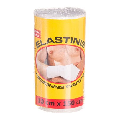 Elastinis tvarstis, 10 x 150 cm
