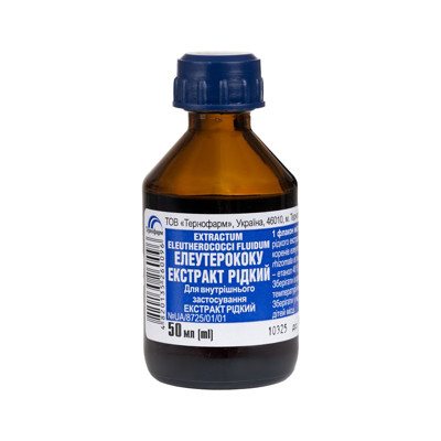 ELEUTEROKOKŲ EKSTRAKTAS, 50 ml
