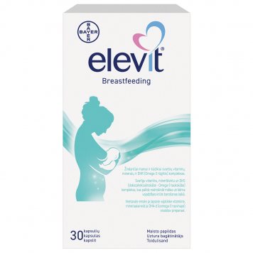 ELEVIT Breastfeeding kapsulės N30