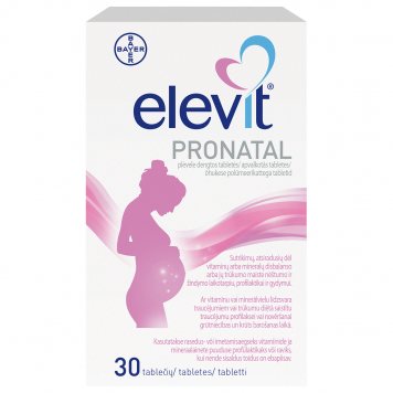 ELEVIT Pronatal plėvele dengtos tabletės N30
