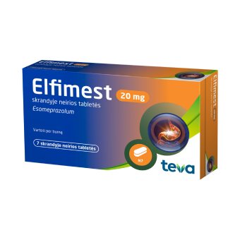 ELFIMEST, 20mg, Skrandyje neirios tabletės, N7
