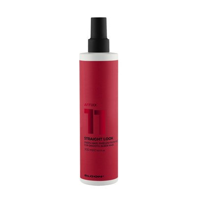 ELGON AFFIXX 11 STRAIGHT LOOK apsauginis purškiklis plaukų tiesinimui, 300 ml
