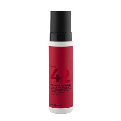 ELGON AFFIXX 42 VOLUME PUMP MOUSSE apimties suteikiančios putos plaukams, 240 ml