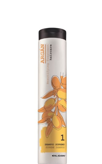 ELGON ARGAN SUPREME SHAMPOO, šampūnas su arganų aliejumi, 250 ml