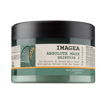 ELGON GREEN kaukė dažytiems plaukams IMAGEA ABSOLUTE, 200 ml