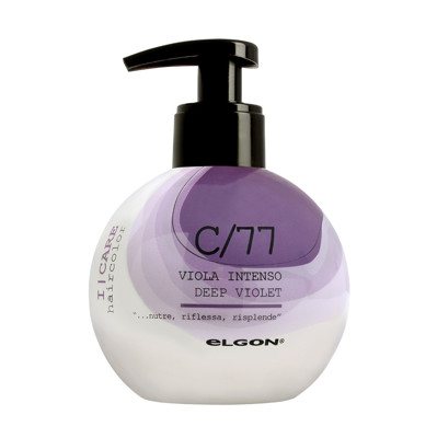 ELGON I CARE, dažantis kondicionierius, C/77 Deep Violet, intensyvi violetinė spalva, 200 ml
