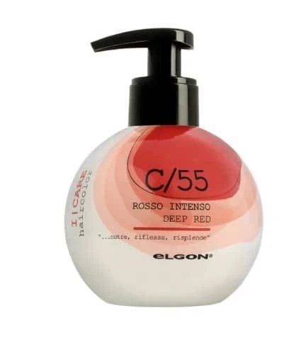 ELGON I CARE kondicion. dažantis C55 Deep Red, Vnt, 200 ml