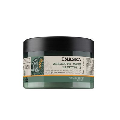 ELGON IMAGEA, natūrali kaukė dažytiems plaukams ABSOLUTE MASK, 200 ml