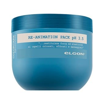ELGON kaukė dažytiems ir pažeistiems plaukams COLORCARE RE-ANIMATION PACK, 300 ml