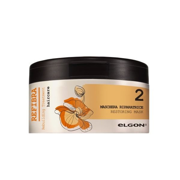 ELGON kaukė labai pažeistiems plaukams REFIBRA RESTORING, 250 ml