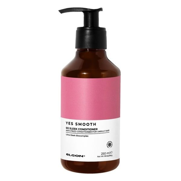 ELGON kondicionierius veltis linkusiems plaukams YES SMOOTH SO SLEEK, 250 ml