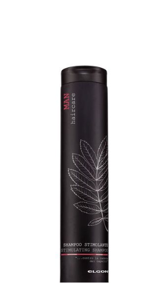 ELGON MAN šampūnas nuo plaukų slinkimo vyrams STIMULATING SHAMPOO, 250 ml