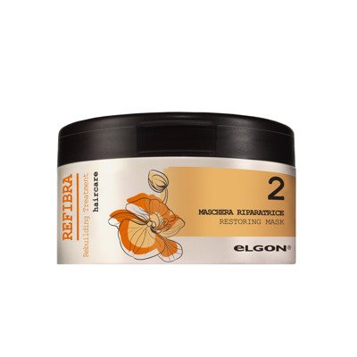ELGON REFIBRA RESTORING MASK, atkuriamoji kaukė pažeistiems plaukams, 250 ml