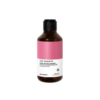 ELGON šilkinis šampūnas veltis linkusiems plaukams YES SMOOTH SUPER CONTROL SHAMPOO, 250 ml