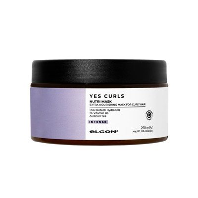 ELGON YES CURLS maitinamoji kaukė garbanotiems plaukams NUTRI, 250 ml
