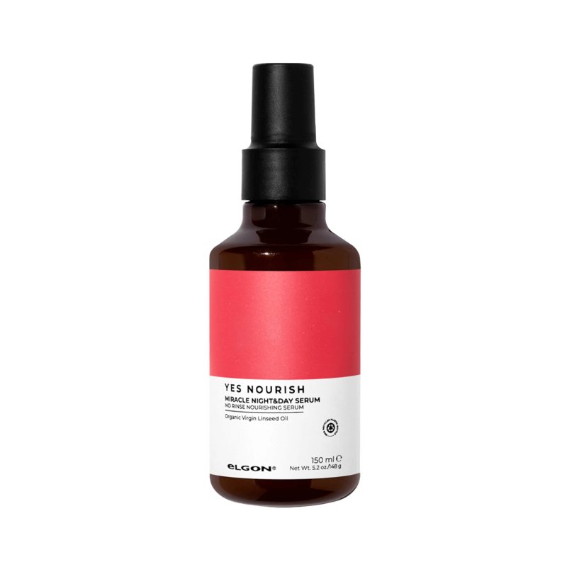 ELGON YES NOURISH maitinamasis serumas plaukams MIRACLE NIGHT&DAY SERUM, Vnt, 150 ml