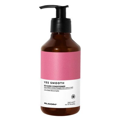 ELGON YES SMOOTH šilkinis kondicionierius plaukams SO-SLEEK, 250 ml