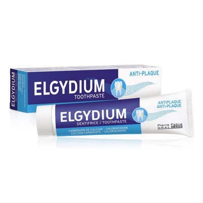 ELGYDIUM ANTIPLAQUE, dantų pasta apnašų kontrolei, 75 ml