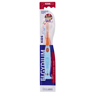 ELGYDIUM KIDS, dantų šepetėlis vaikams 2–., 1 vnt., 6 m