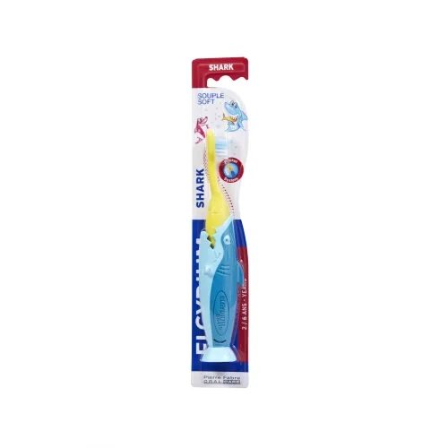 ELGYDIUM KIDS Shark dantų šepetėlis vaikams, 2–., 6 m