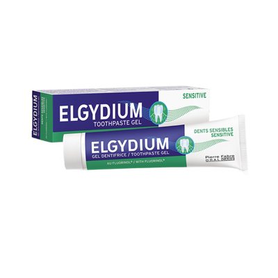 ELGYDIUM SENSITIVE, dantų pasta, gelis, 75 ml