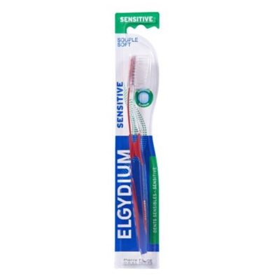 ELGYDIUM SENSITIVE SOFT, dantų šepetėlis jautriems dantims, minkštas, 1 vnt