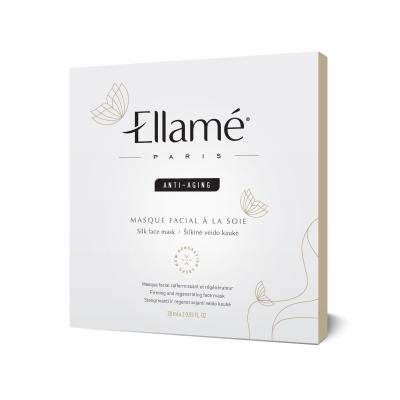 Ellamé šilkinė veido kaukė Anti-aging Complex, 2 vnt