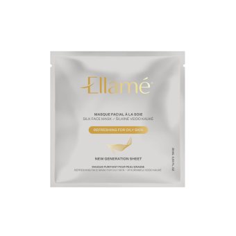 ELLAME šilkinė veido kaukė Refreshing Complex, 1 vnt