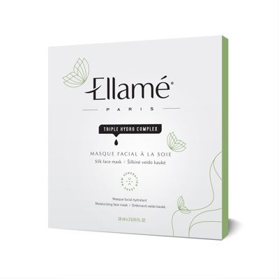 ELLAME TRIPLE HYDRO, trigubai drėkinanti veido kaukė, x 2, 28 ml