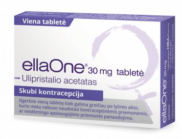 ELLAONE 30 mg plėvele dengtos tabletės N1