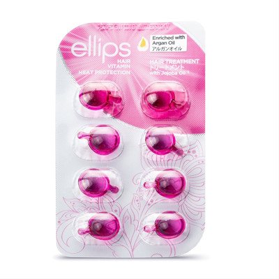 ELLIPS HAIR TREATMENT, tepami vitaminai pažeistiems plaukams , 8 kapsulės