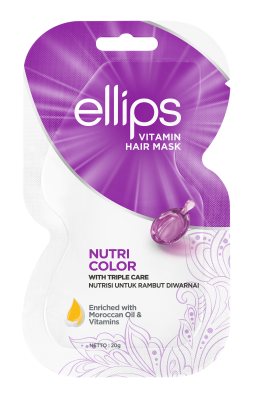 ELLIPS plaukų kaukė „Nutri Color“, 20 g