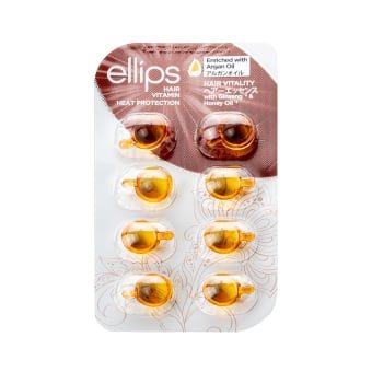 ELLIPS tepami vitaminai intensyviam plaukų maitinimui HAIR VITALITY, 8 ml