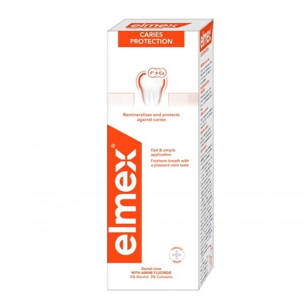 ELMEX burnos skalavimo skystis ėduonies profilaktikai Caries Protection, 400 ml
