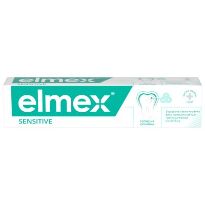 ELMEX dantų pasta jautriems dantims SENSITIVE, nuo 7 metų, 75 ml