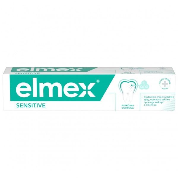 ELMEX dantų pasta jautriems dantims SENSITIVE, nuo ., 75 ml, 7 m