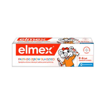 ELMEX dantų pasta vaikams CHILDREN'S, nuo 0–6 metų, 50 ml