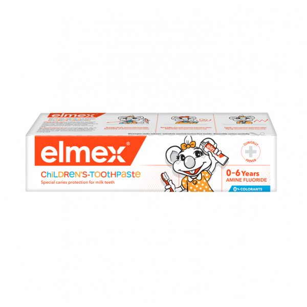 ELMEX dantų pasta vaikams nuo ėduonies CHILDREN'S, 0–., 50 ml, 6 m