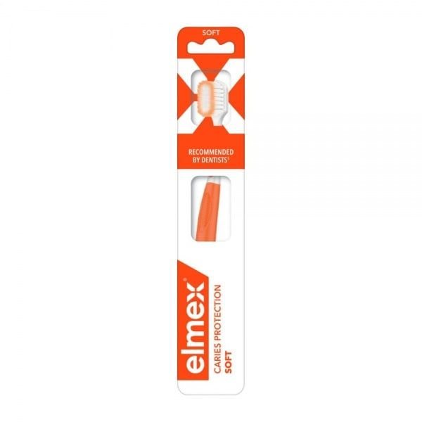 ELMEX dantų šepetėlis dantims ir tarpdančiams CARIES INTERDENTAL SOFT, minkštas, 1 vnt