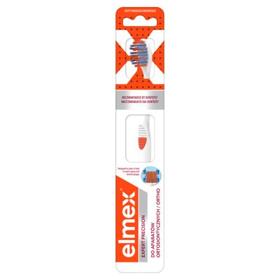 ELMEX, EXPERT PRECISION ORTHO, dantų šepetukas, 1 vnt