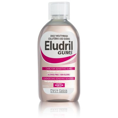 ELUDRIL GUMS, kasdienis burnos skalavimo skystis jautriems dantims, nuo ., 500ml, 1 vnt., 12 m