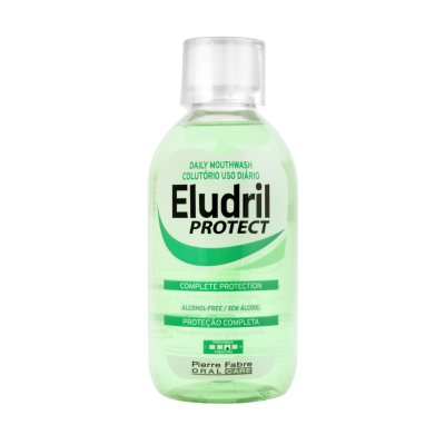 ELUDRIL kasdienis burnos skalavimo skystis nuo apnašų PROTECT, nuo ., 500 ml, 12 m
