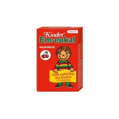 Em-eukal pastilės su vyšnių sultimis ir 5 vitaminais vaikams, 40 g