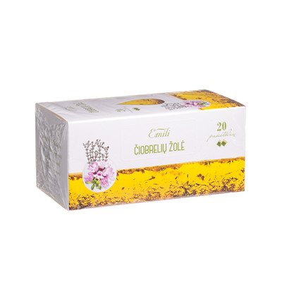 EMILI ČIOBRELIŲ ŽOLĖ, žolelių arbata, 20 vnt., 1.5 g