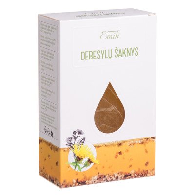 EMILI DEBESYLŲ ŠAKNYS, žolelių arbata, 40 g