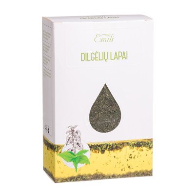 EMILI DILGĖLIŲ LAPAI, žolelių arbata, 40 g