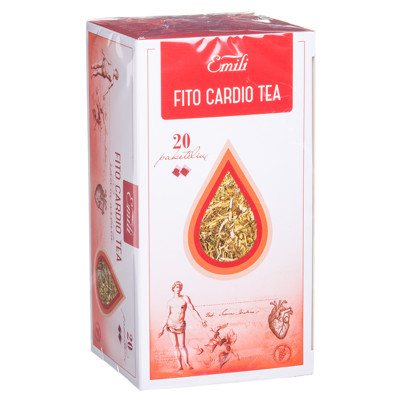 EMILI FITO CARDIO TEA, arbata, 20 vnt., 1.5 g