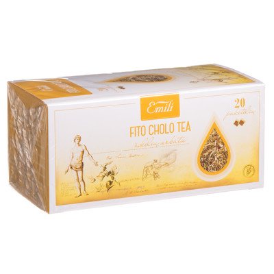 EMILI FITO CHOLO TEA, žolelių arbata, 20 vnt., 1.5 g