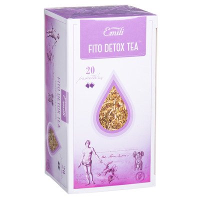 EMILI FITO DETOX TEA, arbata, 20 vnt., 1.5 g